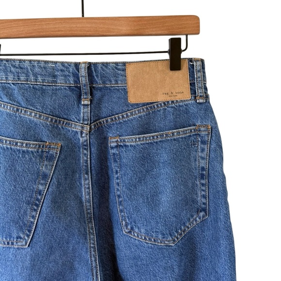 Rag & Bone Alissa High Rise Barrel Leg in Laguna - Picture 5 of 11